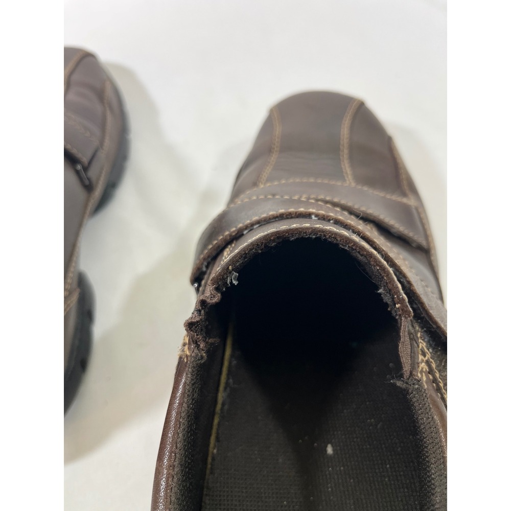 Rockport XCS Mens Leather Hook and Loop Comfort Shoes Slip On Brown SZ 8.5‎ - Picture 8 of 13